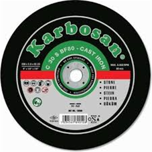 KARBOSAN SC KESICI GÖBEKLİ 180x3.5x22,23 25 ADET